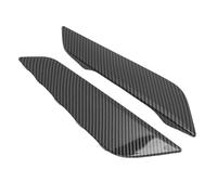 Yechiry Garniture d'aération des Ailes Latérales Avant de Voiture, Couvercle de Sortie d'aile 'air Gauche Droite Couvercle de Remplacement pour Série 5 M5 G30 2017-2023 (style fibre de carbone)