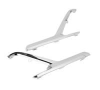 Yechiry Garniture de Couvercle de Phare Antibrouillard chromé pour Pare-Chocs Avant, pour Terrain 2018-2021, Cadre de Phare Antibrouillard élégant Finition CR, Garniture de Lame pour Ajouter du Luxe,