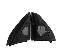 Yechiry Garniture de Remplacement pour Haut-Parleur de Porte de Voiture, Noire, pour 2003 - 2006, Protection Durable pour Tweeter Audio, Paquet de 2