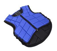 Yechiry Gilet de Protection du Corps équestre pour Enfants, équipement de sécurité en Mousse Confortable et Durable en Bleu, Parfait pour Les Activités D'équitation en Toute Saison (CM)