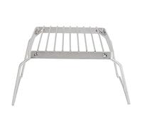 Yechiry Grill Pliant en Acier Inoxydable, Gril de Camping en Acier Inoxydable Portable Pliable pour Le Camping Picle Backpacking Backpack Outdoor Cuisine avec sans Bâton