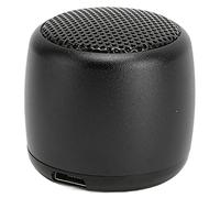 Yechiry Haut-Parleur Bluetooth Portable, Haut-Parleur d'extérieur Lourd Rechargeable par USB, sans Fil en Métal avec Microphone intégré, Idéal pour Téléphone, Tablette et PC (Black)