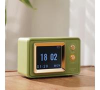 Yechiry Haut-Parleur Rétro avec Affichage des Paroles, Mini Haut-Parleur sans Fil Portable Vintage, Son Clair, Cadeaux pour Amis, Bureau Familial, karaoké Extérieur, Décoration de la