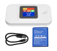 Yechiry Hotspot WiFi Portable 4G avec Batterie de 3650mAh, 10 Support Utilisateur pour Le Voyageur de Commerce Automobile, pour, pour, Travaille en Europe, en Asie, en Afrique (White)