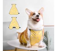 Yechiry Housse de Ventre pour Chien, Gilet Léger et Imperméable pour Petites Races Corgis, Utilisation en Extérieur, 1 unité (S)