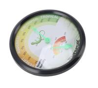 Yechiry Hygromètre de Thermomètre Mécanique, Compteur d'humidité de Température de Type Pointeur à Cadran de Haute Précision, Compteur à échelle Claire pour Animal de Compagnie Reptile