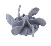 Yechiry Insert de Gamelles pour Chien à Alimentation Lente, Mangeoire Lente en Silicone Découpable pour Chiens, Réduit la Vitesse d'alimentation pour Une Digestion Saine, 1 X 7,1 X 2,2 Pouces