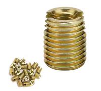 Yechiry Insert fileté Autotaraudeur en Acier au Carbone 302, Installation Facile pour L'industrie des Véhicules Ferroviaires, 20 Pièces (#6)