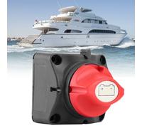 Yechiry Interrupteur D'isolateur de Batterie 12 V 600 A, Déconnexion de Puissance Durable pour Yacht de Camping-car, Matériau ABS, Taille 2,7 X 2,7 X,9 Pouces pour un Remplacement Précis, adapté pour