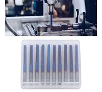 Yechiry Jeu de Fraises 10 Pièces Outils Durables en Carbure cémenté à 2 Cannelures pour le Traitement du Bois et du Plastique MDF Acrylique PVC