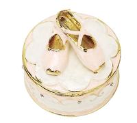 Yechiry Jeweled Ballet Shoes Trinket Box, Small Ring Holder