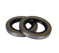 Yechiry Joints de Graisse pour Roue de Moyeu D'essieu de Remorque, Double Lèvre pour Remorques de 2000 à 2200lb, Protection Premium ID 1,249 Pouces X OD 1,983 Pouces, 2 Unités