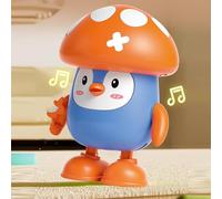 Yechiry Jouet Pingouin électrique Dansant avec Lumière et Musique, Jouet Musical Interactif Portable pour bébé pour Enfants en Bas âge, créativité Intérieure et Extérieure, Capacités