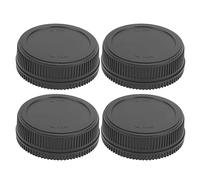Yechiry Kit de Cache-Objectif, Capuchon d'Appareil Photo en Plastique Dur, Protection Arrière du Capuchon Avant du Corps avec Prévention de la Poussière, Idéal pour Appareil Photo sans Miroir à