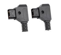 Yechiry Kit de Connecteurs Mâles D Tap, 2 Pièces, pour Bricolage, Alimentation de Batterie à Montage en V, Léger et Durable pour Appareils Photo et Moniteurs DSLR