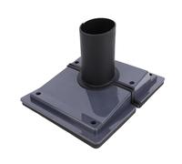 Yechiry Kit de Couvercle de Conduite de Pénétration Murale, Système d'installation Facile en Caoutchouc Gris, Couvercle de Joints Souples avec Joints Serrés, Idéal pour Les Systèmes sans Conduit de