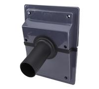 Yechiry Kit de Couvercle de Conduite de Pénétration Murale, Système d'installation Facile en Caoutchouc Gris, Couvercle de Joints Souples avec Joints Serrés, Idéal pour Les Systèmes sans Conduit de