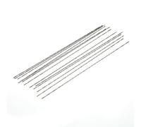 Yechiry Lames de Coupe de Scie à Bijoux Lames à Double épée en Acier au Tungstène de Haute qualité pour la Production de Bijoux à Bricoler Soi-même économie de Travail 12 Pièces 1# Lame de Coupe de