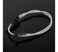 Yechiry Ligne de Tuyau D'huile D'embrayage de Frein en Acier tressé pour Moto 50 Cm - 120 Cm coloré Durable pour Enduro Motocross (600mm)