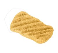 Yechiry Lot de 2 éponges à Ondes Longues pour Soins Naturels du Visage et du Corps (Jaune long ondulé (sec))