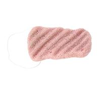 Yechiry Lot de 2 éponges à Ondes Longues pour Soins Naturels du Visage et du Corps (Longues vagues roses (sèches))