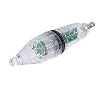Yechiry Lumière de Leurre de Calmar LED, Lumière de Leurre en Silicone avec 2 Modes d'éclairage, Abat-Jour Haute luminosité pour Piège de Pêche en Mer, Pieuvre Seiche (Verte)