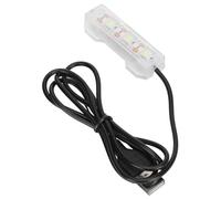 Yechiry Lumière LED pour Petit Aquarium, Lampe Douce et Durable pour Aquarium de Bureau, Décoration de Bureau en Plastique dans la Couleur comme sur L'image et Taille 6 X 2 Cm, Convient pour les