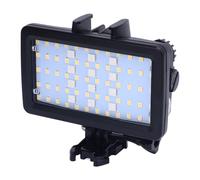 Yechiry Lumière Vidéo à LED Sous-marine, Lumière de Plongée RVB à Haute Puissance Dimmable RVB, 40m étanche avec un Support de Chaussure Froide pour le Vlog, les Voyages, la Plongée Sous-marine, la