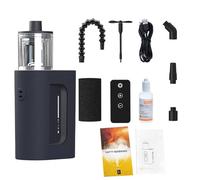 Yechiry Machine à Brouillard Portable, Mini Machine à Fumée Portative 30 W, Petit Brumisateur avec Télécommande et Protection du Capteur d'inclinaison, Idéale pour la Photographie, la Diffusion en