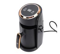 Yechiry Machine à café Turque Automatique, Cafetière Turque électrique de 300 Ml, Anti-débordement en Acier Inoxydable 600 W avec Niveau Visible pour le Bureau à Domicile