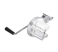 Yechiry Machine Compacte de Pressage de Nouilles de Fabricant de Macaroni D'alliage D'aluminium, Presse Manuelle Argentée de Nouilles de Manivelle pour la bonté Faite Maison