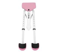 Yechiry Machine D'étirement des Jambes, Entraîneur Fendu Robuste et Flexible pour la Danse de Pom-Pom Girl de Ballet, Matériau en Acier (Pink)