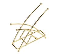 Yechiry Magnifique Porte-serviettes en Métal Brillant de Haute qualité, Support Lourd de Grande capacité, Support de Conception élargi à Fond épais pour Cuisine, Table à Manger, Comptoir de (GOLD)