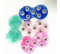 Yechiry Masseur à Billes Roulantes à Sept Perles, Boules de Massage en Forme de Paume, Masseur Manuel à Rotation à 360 Degrés pour le Cou, les Bras, la Taille, les Semelles et les Jambes, PVC en