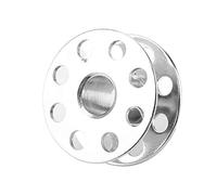 Yechiry Metal Bobbins for Universal Sewing Machines, 100pcs (iron)