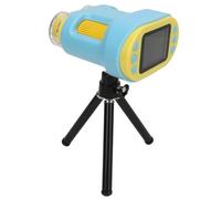 Yechiry Microscope pour Enfants, Jouet Portable avec écran de 2 Pouces et Grossissement 1000x, Microscopes en Sciences éducatives Rechargeables avec 6 Lumières LED Réglables (Blue)