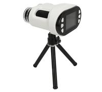 Yechiry Microscope pour Enfants, Jouet Portable avec écran de 2 Pouces et Grossissement 1000x, Microscopes en Sciences éducatives Rechargeables avec 6 Lumières LED Réglables (White)
