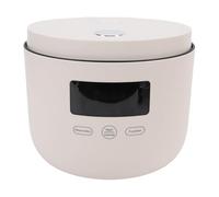 Yechiry Mini Cuiseur à Riz 3 L, 500 W Acier Inoxydable Antiadhésif Petit Cuiseur à Riz de Voyage Cuiseur Multifonction Intelligent Appareils de Cuisine pour Pâtes Œufs Soupes (Prise UE)