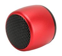 Yechiry Mini Haut-Parleur Bluetooth, Caisson de Basses Lourd en Métal Portable pour Les Activités de Plein Air et Les Voyages, 200mAh (Rouge)