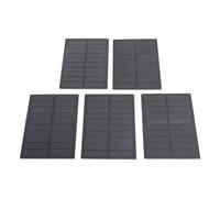 Yechiry Mini Panneau Solaire 2 W, Cellule Solaire Monocristalline à Haut Rendement, Panneau de Connexion Parallèle Série Facile avec Conception Durable, Idéal pour les Projets Scientifiques de