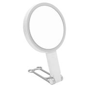 Yechiry Miroir de Maquillage éclairé, Miroir Grossissant 1X 30X avec 64 Lumières LED et Rotation à 360° pour Le Maquillage, Les Soins de la Peau, Les Voyages, fixé au Mur, de (Blanc avec Style