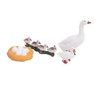 Yechiry Modèle de Cycle de Croissance, Jouet éducatif pour Enfants, 4 étapes, Cycle de Vie du Canard, ABS détaillé, 4 Unités (A)