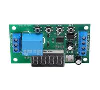 Yechiry Module de Relais de Compteur D'impulsions Multifonctionnel de Haute Précision pour Applications Industrielles, Synchronisation de 0,1 S à 9999999,9 S, Installation Facile (12V)