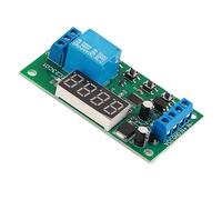Yechiry Module de Relais de Compteur D'impulsions Multifonctionnel de Haute Précision pour Applications Industrielles, Synchronisation de 0,1 S à 9999999,9 S, Installation Facile (24V)