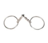 Yechiry Mors de Bouche de Cheval, Mors de Filet articulé en Acier Inoxydable, d'équitation, d'Entraînement de Cheval avec Action Coulissante Douce, Idéal pour Un Meilleur Contrôle, Entraînement du