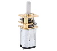 Yechiry Moteur à Courant Continu N20 Longue Durée de Réduction de Vitesse avec Boîte de Vitesses en Métal pour équipement de Machines Industrielles