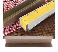 Yechiry Moule de Cuisson Robuste en Acier au Carbone en Forme de U, Outil Antiadhésif pour Biscuits et Cookies Faits Maison (Longue TG20#B)