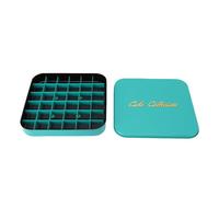 Yechiry Moule de Gâteau à Cuisson, 12,2 X 12,2 Pouces en Acier Inoxydable Grande capacité de Dessert avec Couvercle, Casserole en Pâtisserie Rouillée avec Diviseur pour les Pâtisseries,
