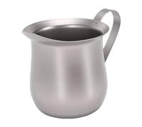Yechiry Mousseur à Lait pour Bureau à Domicile, 240 Ml | Bec étroit en acier inoxydable, poignée ergonomique, tasse à mesurer pour hôtel café Latte Art
