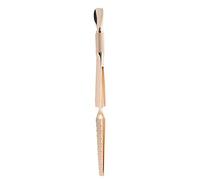 Yechiry Outil de Nail Art, Poignée en Forme de X, Pince de Mise en Forme des Ongles en Acier Inoxydable pour Usage Domestique ou Professionnel 7,1x0,4x0,3 Pouces (Doré)